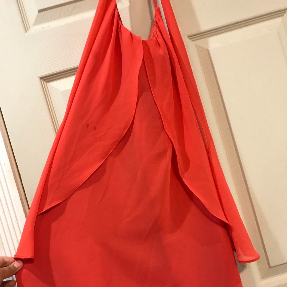 Orange dress